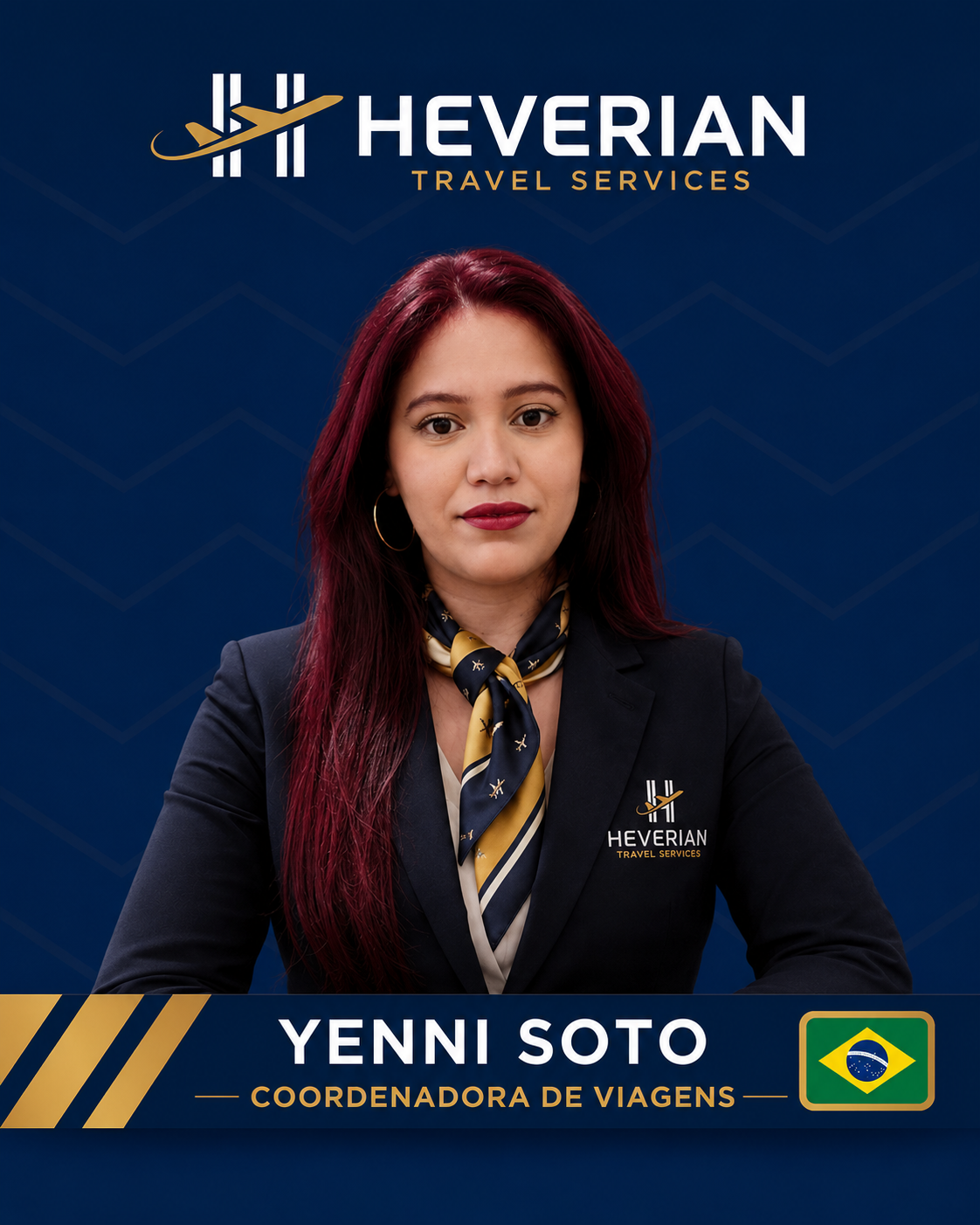 Yenni Soto, Coordenadora de Viagens